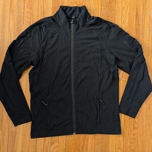 LULULEMON Men's Black Zip Up Sweater Jacket Xl